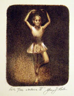Karlsen kunst: "Ballerina 2"